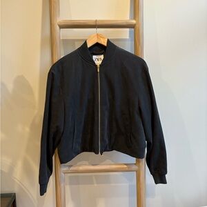 Zara lightweight bomber jacket - XS